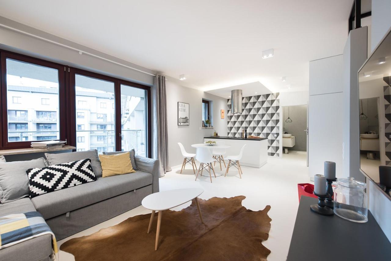 Premium Apartment For Old Town & Jewish Quarter - Balcony Plus Pool Onsite Cracovie Extérieur photo